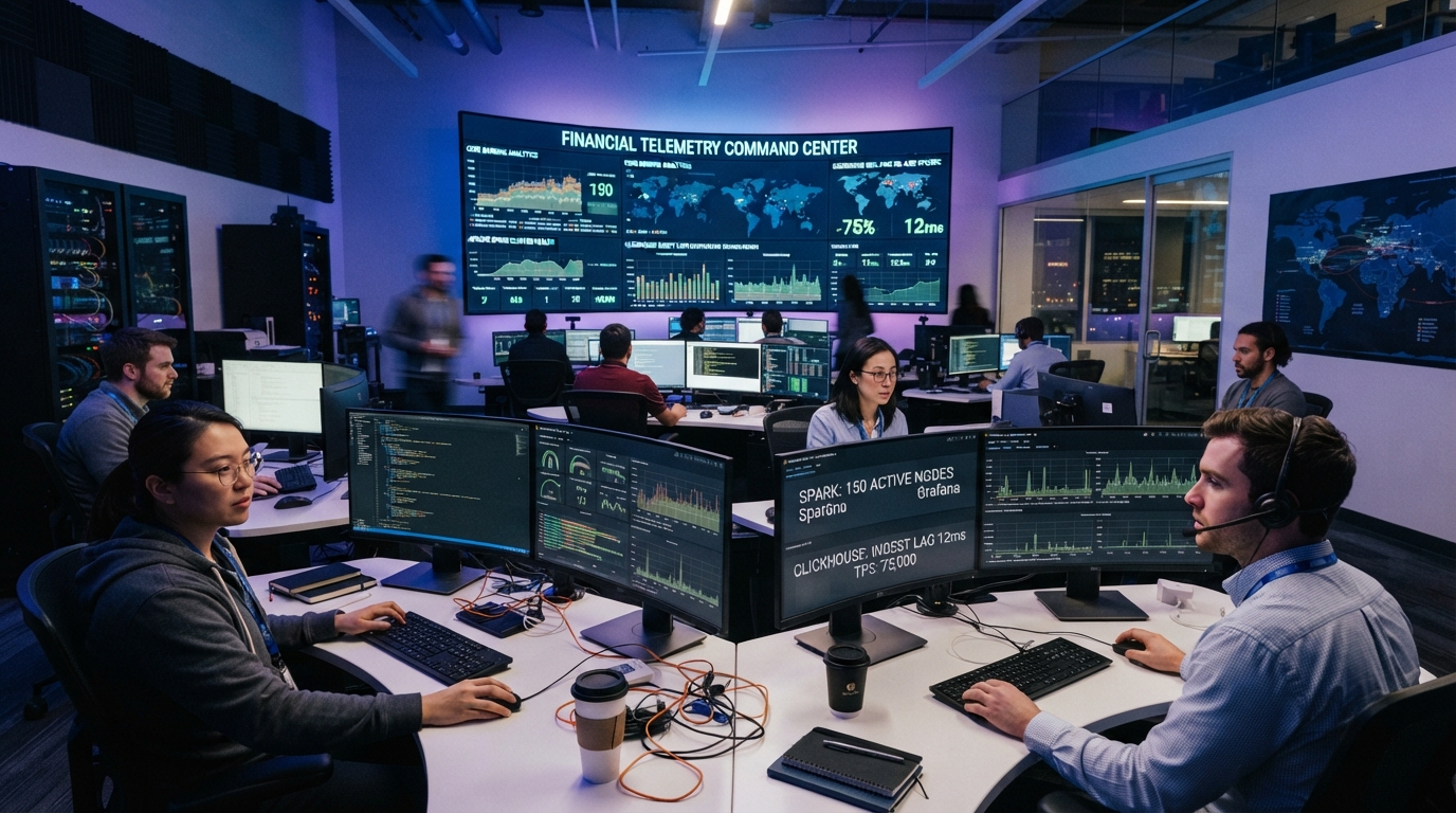 Sub-Second Core Banking Telemetry & Fraud Detection Engine