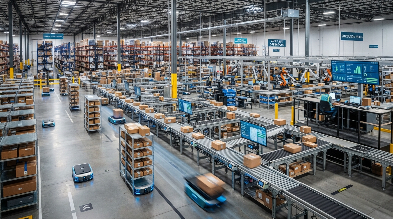 Hypermarket Chain Automated Robotic Fulfillment